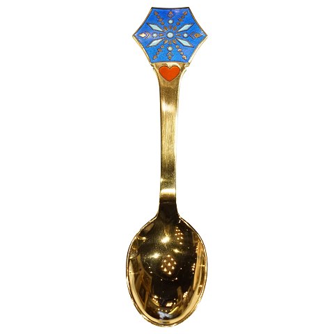 A. Michelsen; Christmas spoon 1976, design Gudmund Olsen