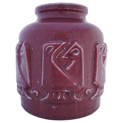Royal Copenhagen, Jørgen Mogensen; A stoneware vase #21483