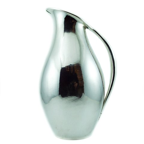 Georg Jensen; Johan Rohde, silver pitcher