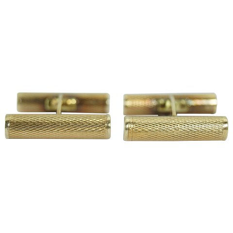 Bernhard Hertz; Cufflinks of 14k gold