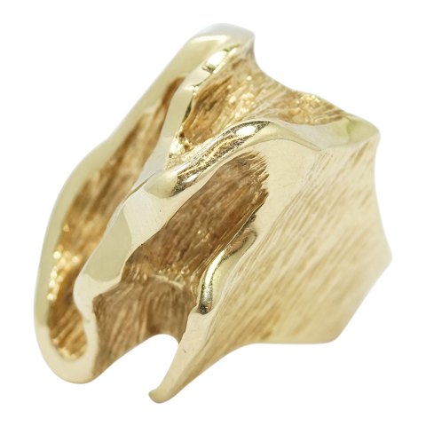 Ole Lynggaard; Ring of 14k gold