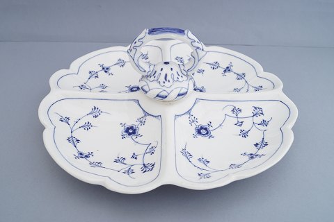 Royal Copenhagen, blue fluted; A cabaret dish of porcelain #396