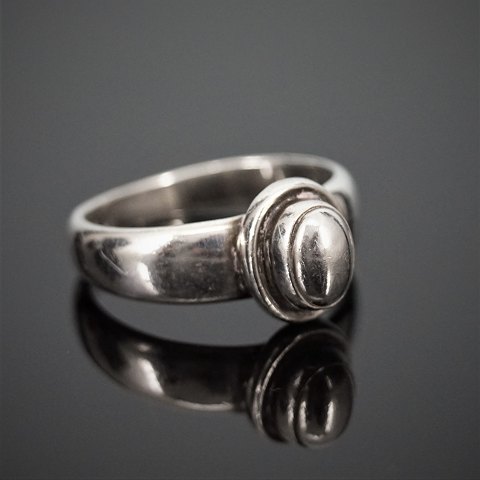 Georg Jensen; Ring made of sterling silver #46C
