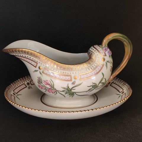 Royal Copenhagen, Flora Danica; a sauce pitcher #3556 in porcelain