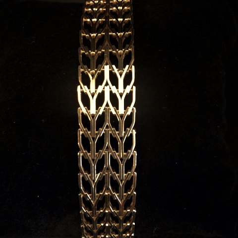 Ove Fogh Pedersen; A bracelet of 14k gold