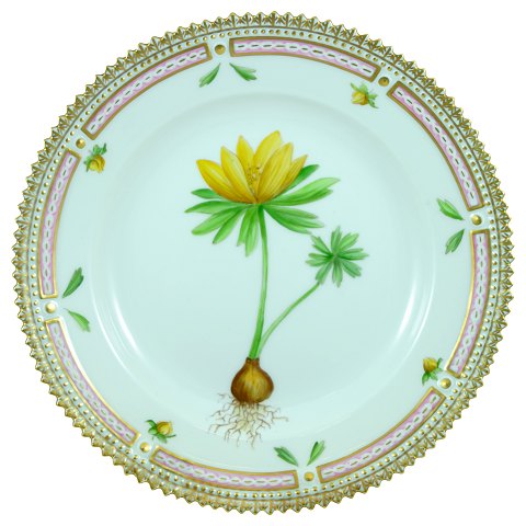 Royal Copenhagen, Flora Danica; Cake plate #3551