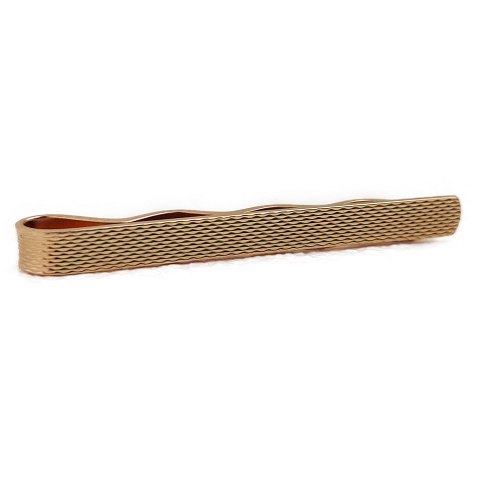 Hugo Grün; A tie clip in 18k gold