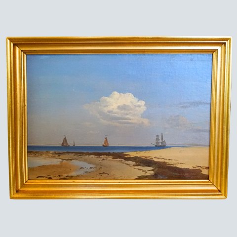 Carl Frederik Emanuel Larsen; Mariner maleri, 1852