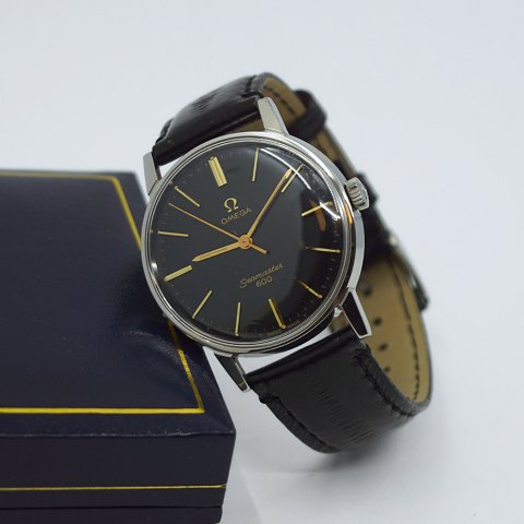 Omega; Seamaster 600 armbåndsur i stål, årgang 1967