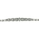 Diamantarmbånd af 18 kt. hvidguld prydet med brillanter