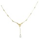 Lapponia, A necklace of 14k. gold set with a pearl pendant