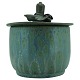 Arne Bang; A stoneware lid jar #12