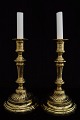 French candlesticks, bronze, start 19th century