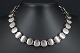 Georg Jensen, Nanna Ditzel; A necklace of sterling silver #124