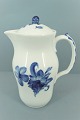 Royal Copenhagen, Blue Flower, braided; A pitcher with lid, porcelain #8145