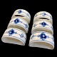 Bing & Grøndahl, Blue Traditional porcelain; Napkin rings #567