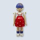 Kay Bojesen; Painted wooden figure "Lise"