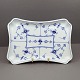 Royal Copenhagen, musselmalet riflet porcelæn; Aflangt fad, Nr. 269 Royal Copenhagen, musselmalet riflet porcelæn; Aflangt fad, Nr. 269