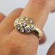 Charlotte Sibbeseb Hansen; Ring in 14k gold with diamonds