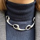 Bent Knudsen; Halskæde i sterling sølv, nr. 46