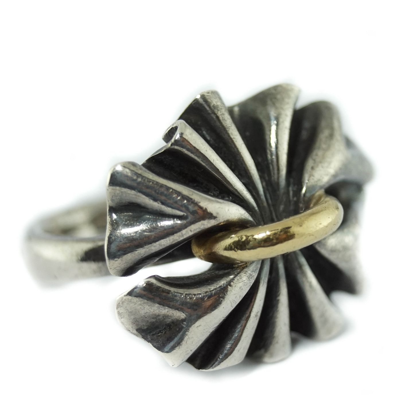 Antik Damgaard-Lauritsen - Jensen, Lene Munthe; Ring sterling silver with 18k