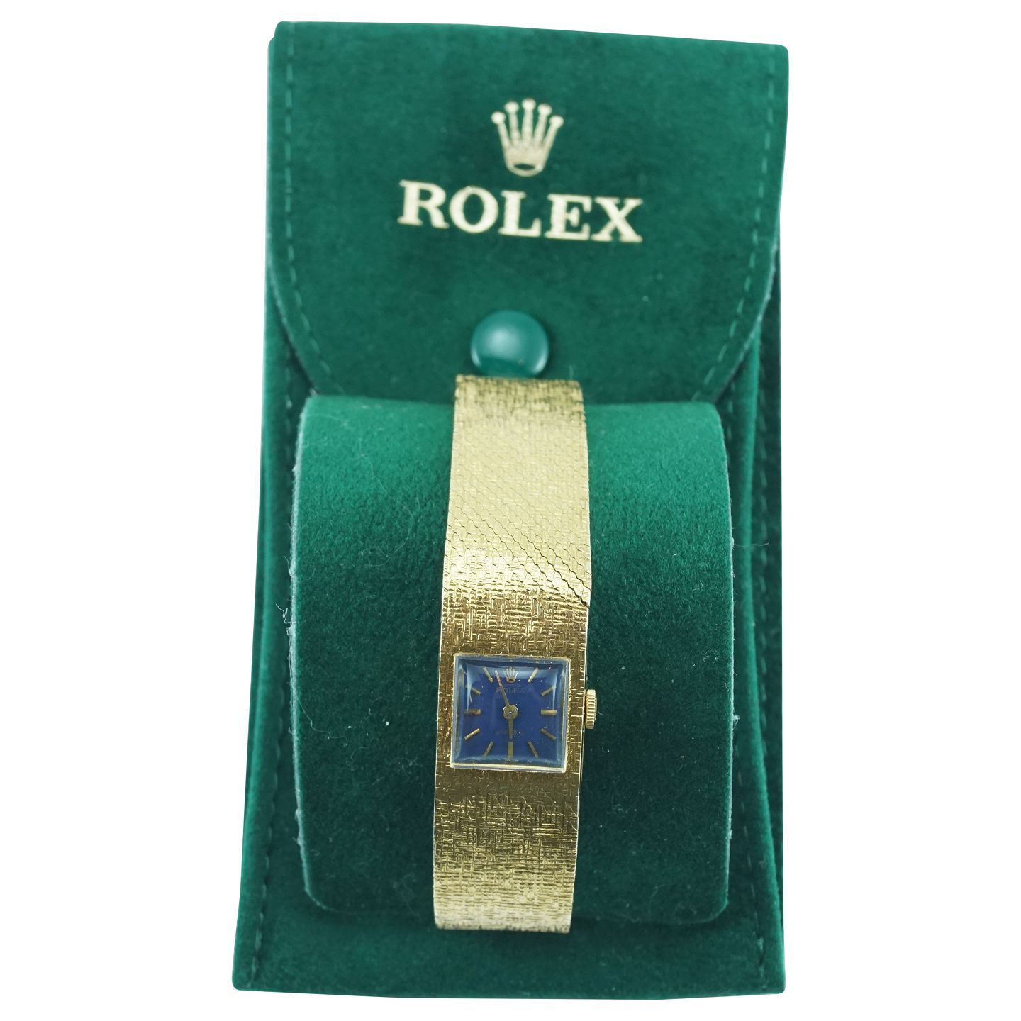 Antik - Rolex; Dameur af 18 kt. guld med